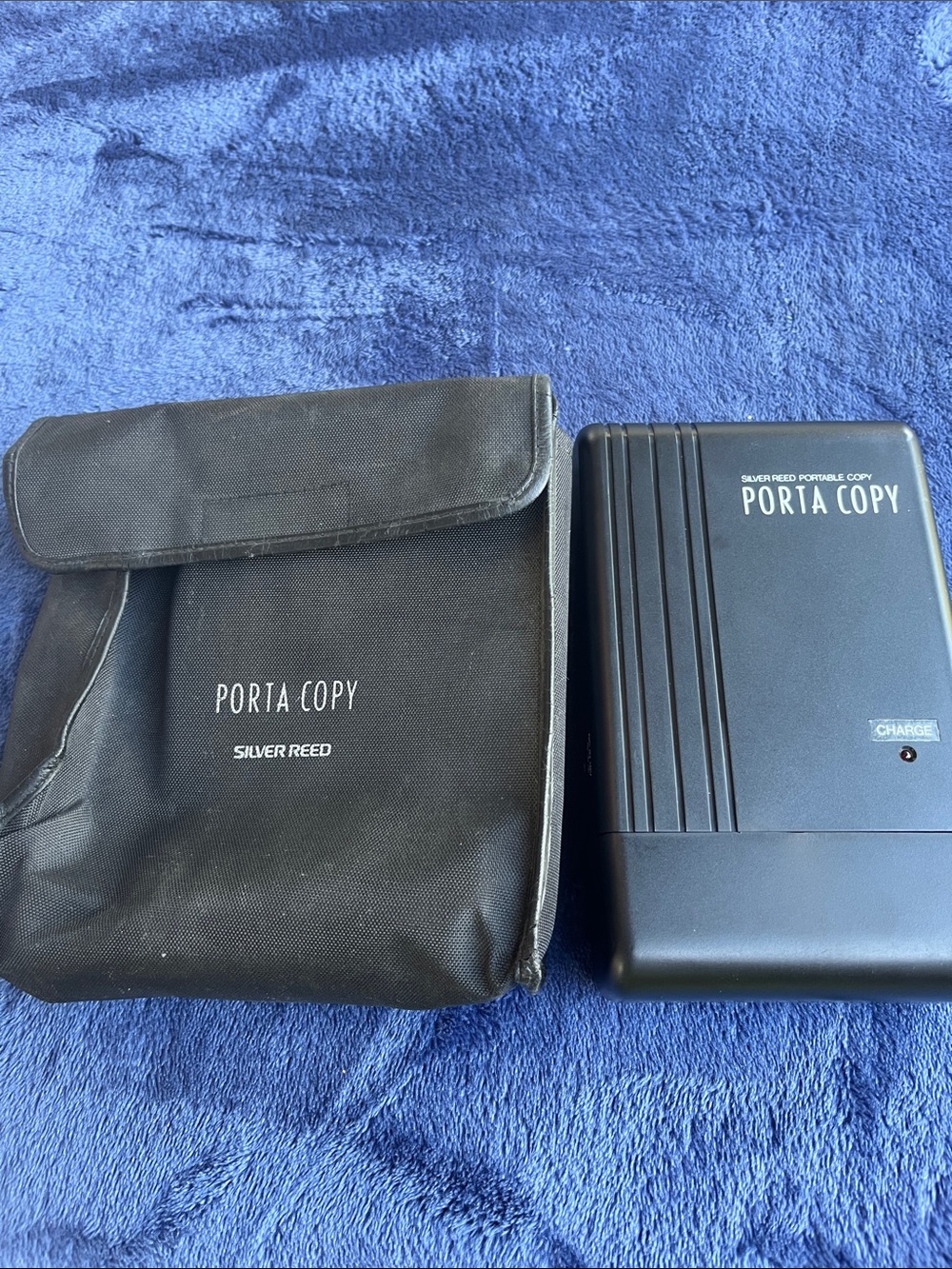 Vintage Silver Reed Black Porta Copy Duplicator with Carry Case
